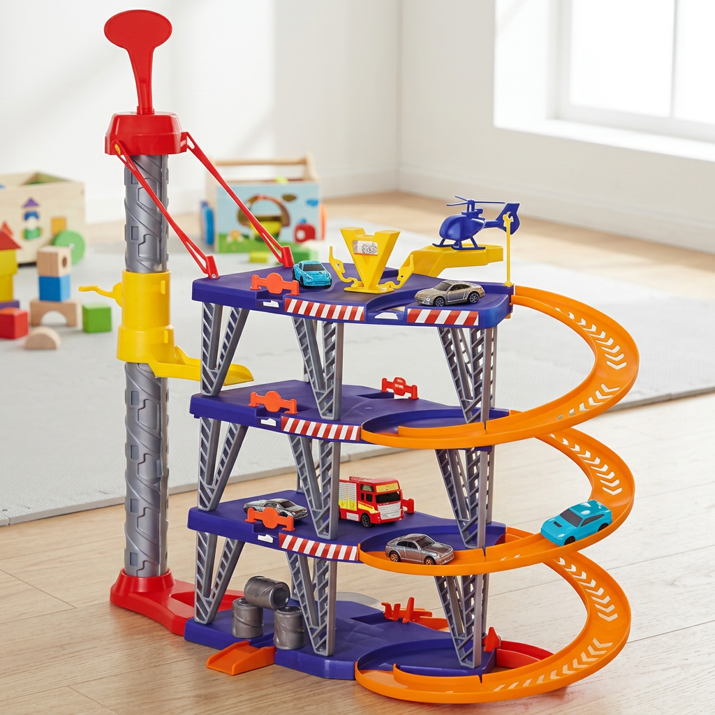 Garagem Edifício com Rampa Espiral
